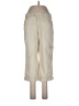 Gloria Vanderbilt 100% Cotton Ivory Cargo Pants Size 10 - photo 1