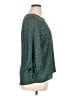 Papermoon 100% Polyester Teal 3/4 Sleeve Blouse Size XL - photo 4