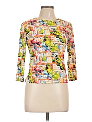 Leggiadro 3/4 Sleeve Top (view 1)