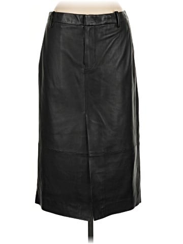 Vince. Leather Skirt (view 1)