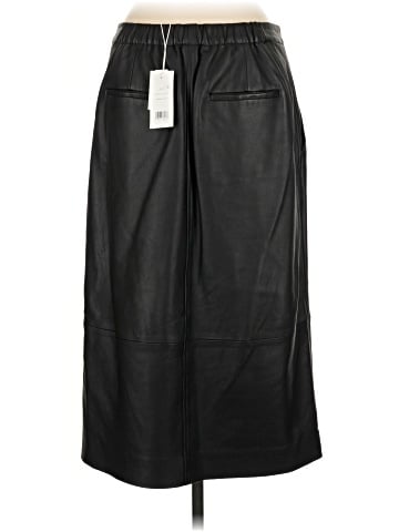Vince. Leather Skirt (view 2)