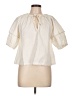 Unbranded Ivory 3/4 Sleeve Blouse Size L - photo 1