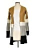 Love By Design Color Block Brown Cardigan Size S - photo 1