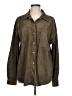 Altar'd State Brown Long Sleeve Button-Down Shirt Size L - photo 1