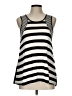 Hem & Thread Silver Sleeveless Top Size L - photo 1