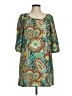 Tibi Paisley Teal Casual Dress Size 6 - photo 1