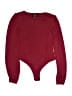 Lulus Burgundy Long Sleeve Top Size M - photo 1