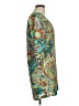 Tibi Paisley Teal Casual Dress Size 6 - photo 4