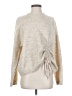 French Connection Silver Pullover Sweater Size S - photo 1