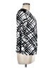 Anne Klein Silver Long Sleeve Blouse Size M - photo 4