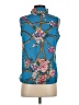 Assorted Brands Blue Sleeveless Blouse Size S - photo 2