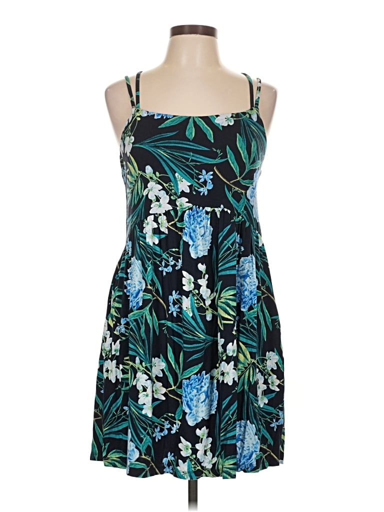 Pre-owned Old Navy Casual Dress In Teal