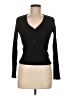AMO Black Long Sleeve Henley Size M - photo 1