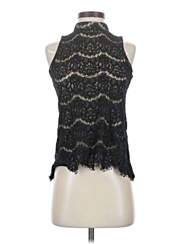 Rose + Olive Sleeveless Blouse (view 1)