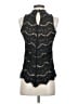 Rose + Olive Black Sleeveless Blouse Size XS - photo 2