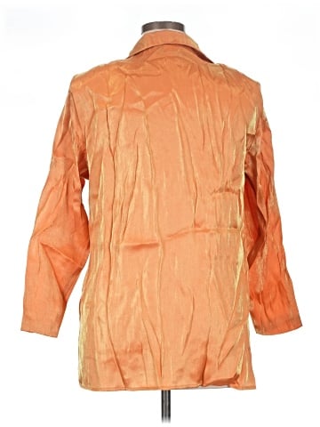 Delta Burke 3/4 Sleeve Button-Down Shirt (view 2)