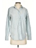 J.Crew 100% Cotton Checkered-gingham Blue Long Sleeve Button-Down Shirt Size 4 - photo 1