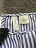 Lewit 100% Cotton Stripes Blue Long Sleeve Blouse Size M - photo 7
