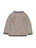 Bonpoint 100% Cashmere Gray Cashmere Pullover Sweater 0-3 MO / 3 MO - photo 2