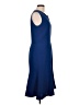 Pendleton 100% Polyester Solid Blue Cocktail Dress Size 10 - photo 4