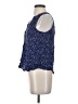 MNG 100% Viscose Blue Sleeveless Blouse Size S - photo 5