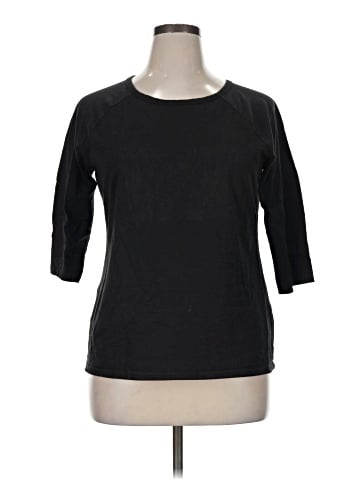 Hanes 3/4 Sleeve T-Shirt (view 1)