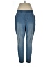 Terra & Sky Solid Blue Jeggings Size 0X - photo 1