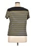 Chaps 100% Cotton Yellow Short Sleeve Top Size 1X - photo 2