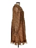 Rachel Parcell 100% Polyester Print Brown Cocktail Dress Size L - photo 4