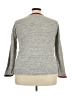 Margaret Winters Tweed Gray Pullover Sweater Size 3X (estimated) - photo 2