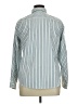 Coldwater Creek Stripes Blue Long Sleeve Button-Down Shirt Size 16 - photo 2