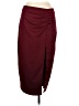 Alexia Admor Solid Burgundy Formal Skirt Size M - photo 1
