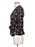 Banana Republic 100% Viscose Black 3/4 Sleeve Blouse Size XS - photo 5