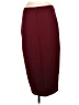 Alexia Admor Solid Burgundy Formal Skirt Size M - photo 2
