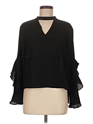 Timing Long Sleeve Blouse (view 1)