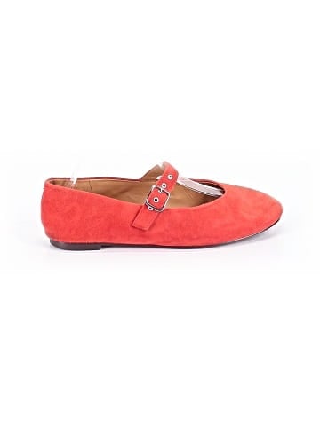Madewell The Remy Mary Jane Flat in Suede (view 1)