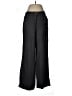 Pure Collection Black Gray Silk Pants Size 6 - photo 1