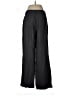 Pure Collection Black Gray Silk Pants Size 6 - photo 2