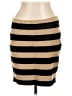 Joe Fresh Stripes Tan Casual Skirt Size L - photo 1