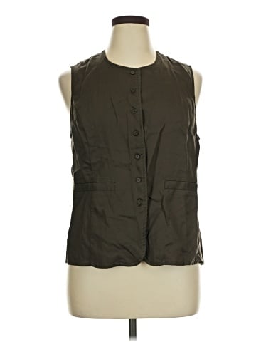 Cyrus Sleeveless Button-Down Shirt (view 1)