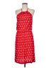 Old Navy 100% Rayon Hearts Red Casual Dress Size M - photo 1