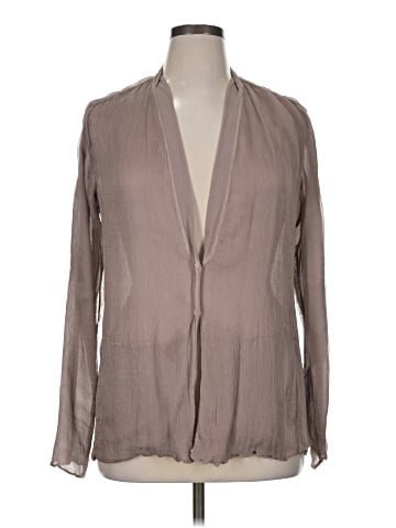 Transit Par-Such Long Sleeve Silk Top (view 1)