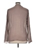 Transit Par-Such Tan Long Sleeve Silk Top Size XL (IV or 4) - photo 2