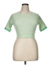 Fabletics Green Short Sleeve Turtleneck Size XL - photo 1