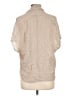 Vince. 100% Silk Tan Blouse Size L - photo 2