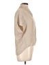 Vince. 100% Silk Tan Blouse Size L - photo 4
