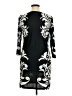 Milano Graphic Black Cocktail Dress Size XL - photo 2