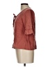 Assorted Brands Red 3/4 Sleeve Blouse Size L (estimated) - photo 5
