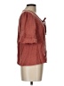 Assorted Brands Red 3/4 Sleeve Blouse Size L (estimated) - photo 4