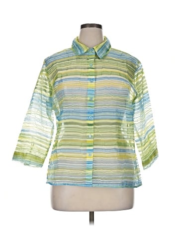 Elementz 3/4 Sleeve Blouse (view 1)